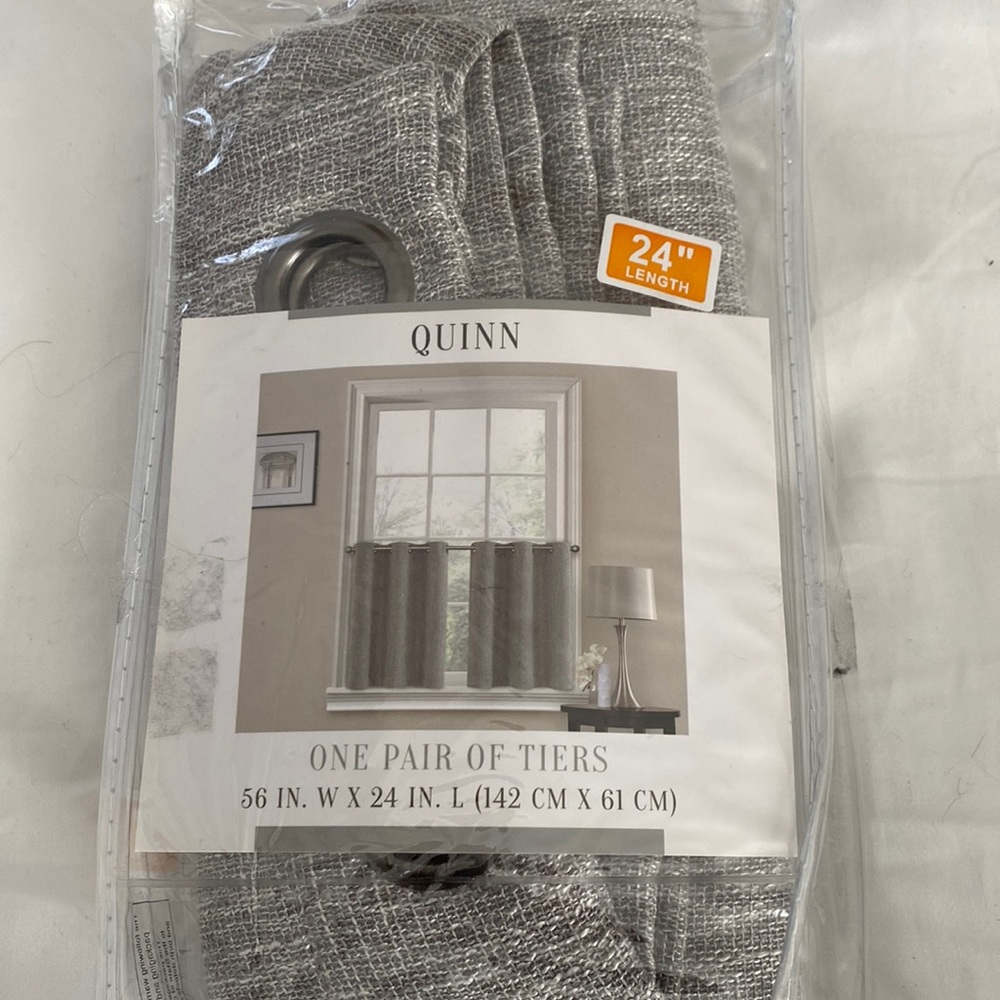 COPY - Quinn 1 pair gray curtains